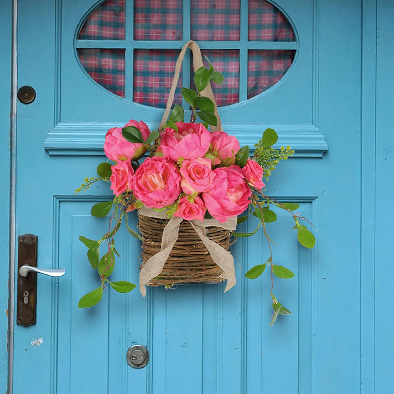 Artificial Rose Flowers Wreath for Doors and Windows