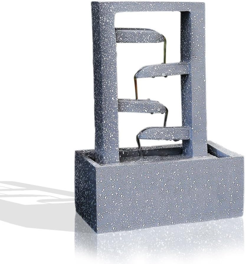 SereneLife 4 Tier Water Fountain Decor Kit