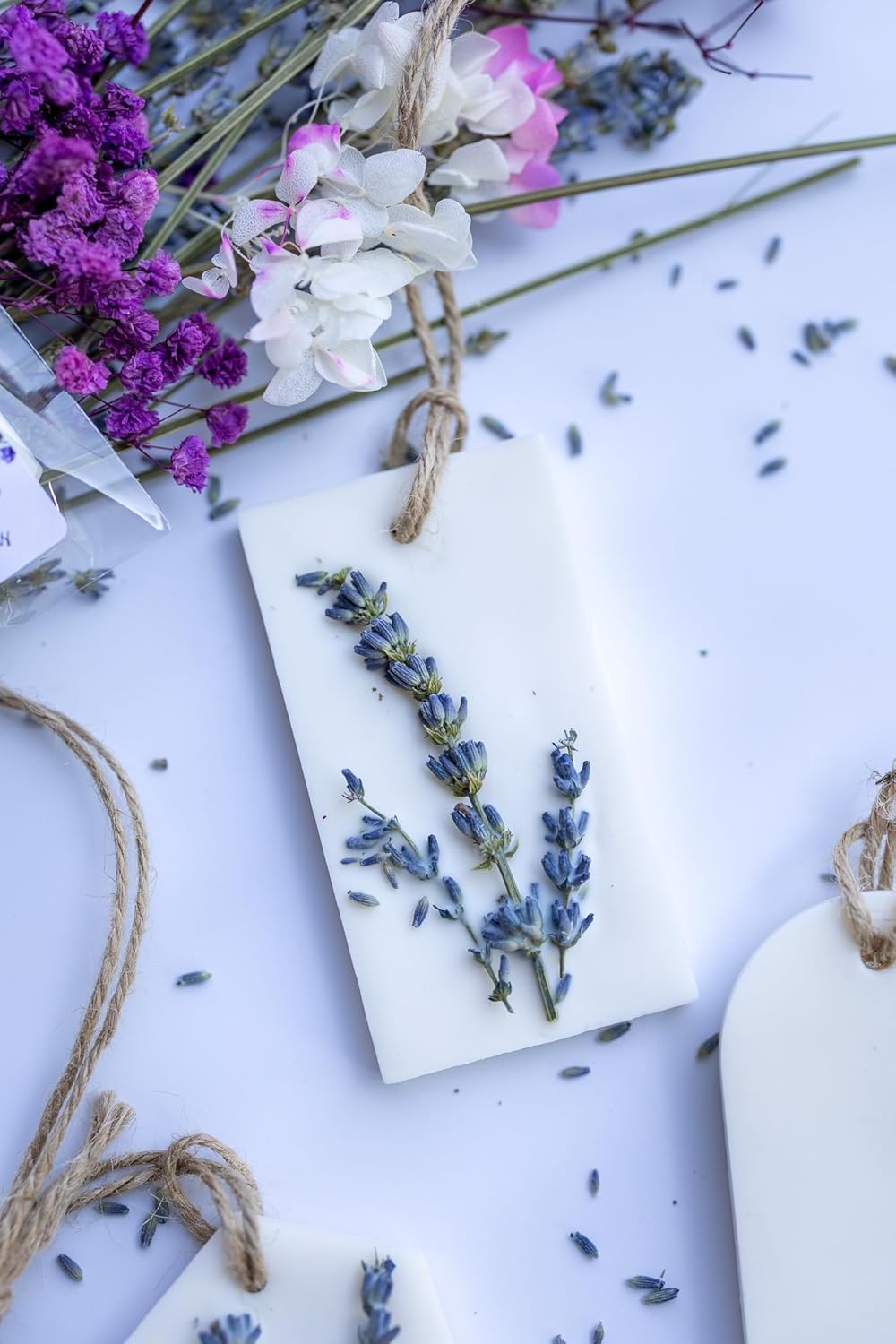 Lavender Soy Wax Sachets for Home and Car