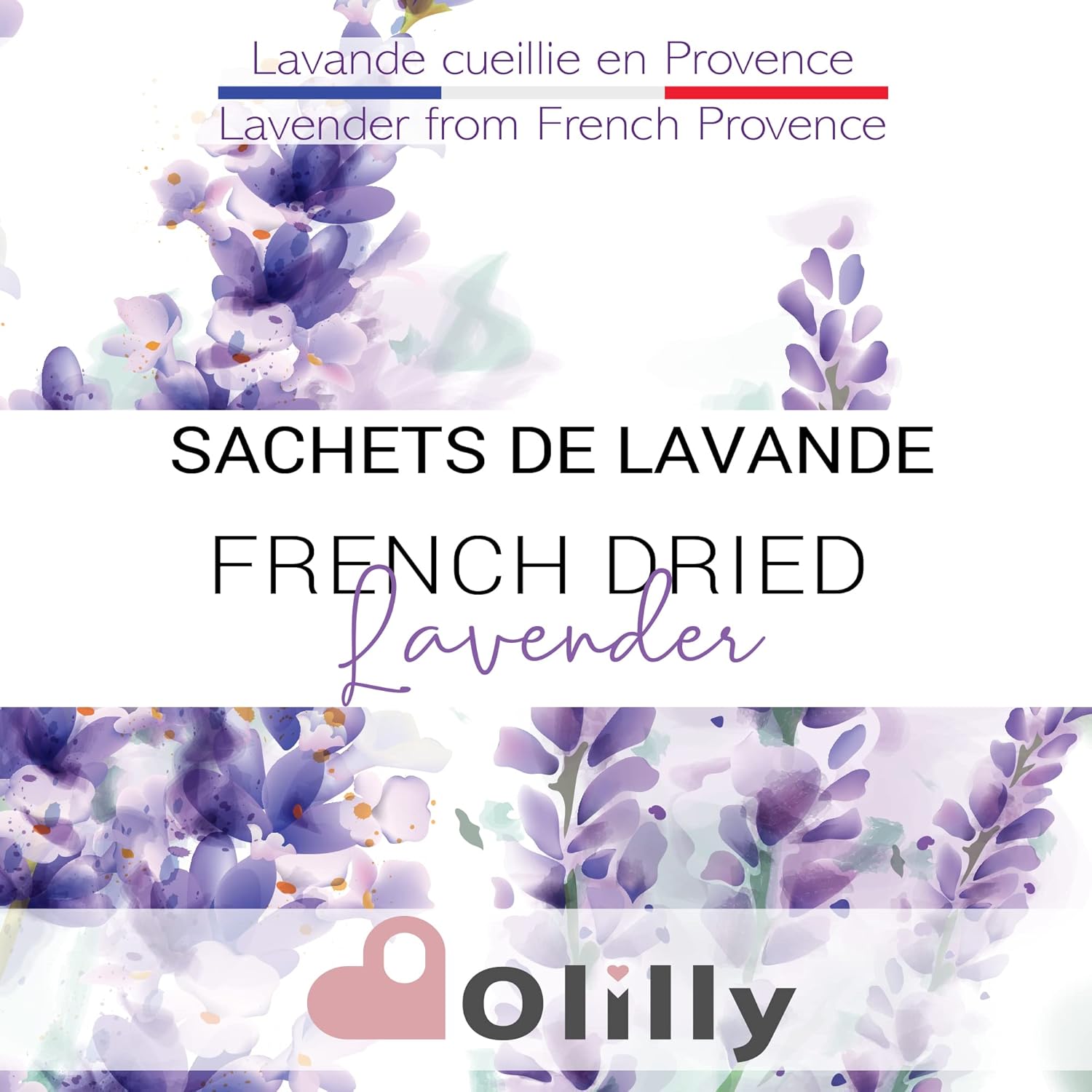 OLILLY Harvest 2022 Lavender Sachets White 12 Pack
