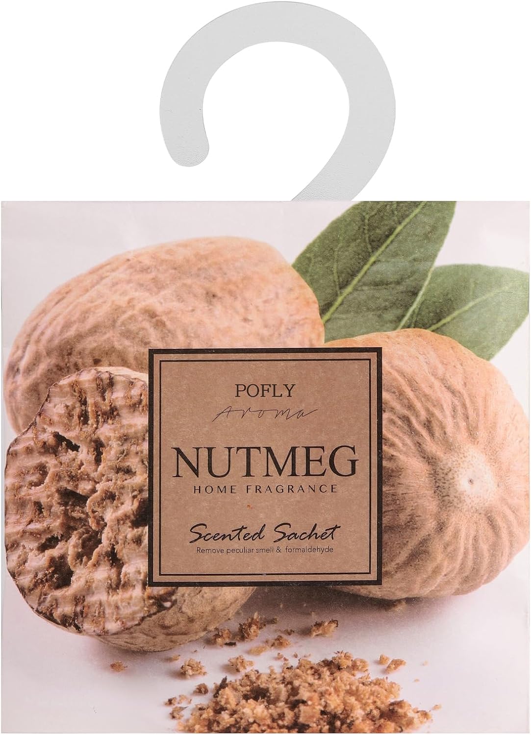 12 Pack Nutmeg Scented Sachets for Home Freshness