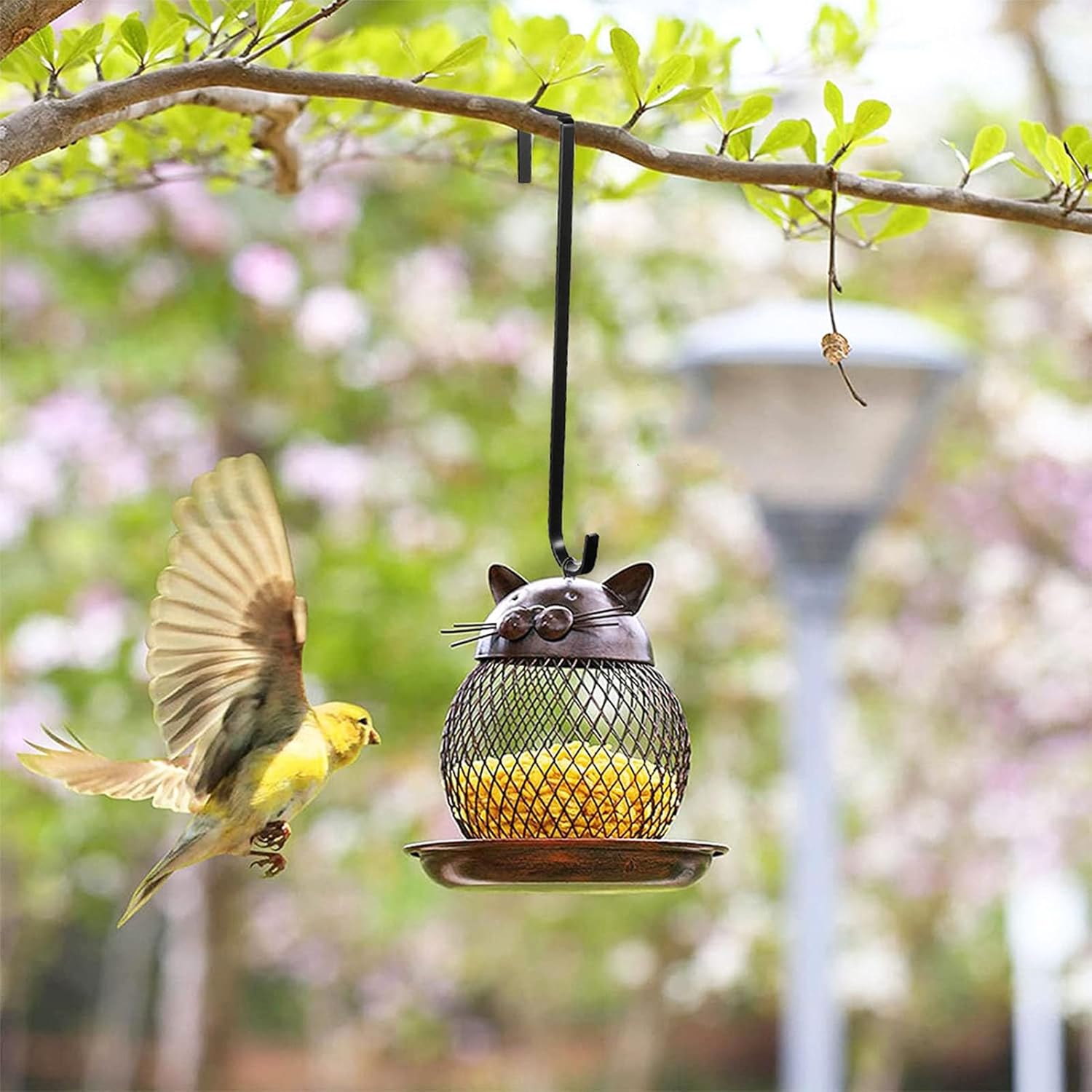 Front Door Garland Hanger 38cm White Wreath Holder for Christmas Decor