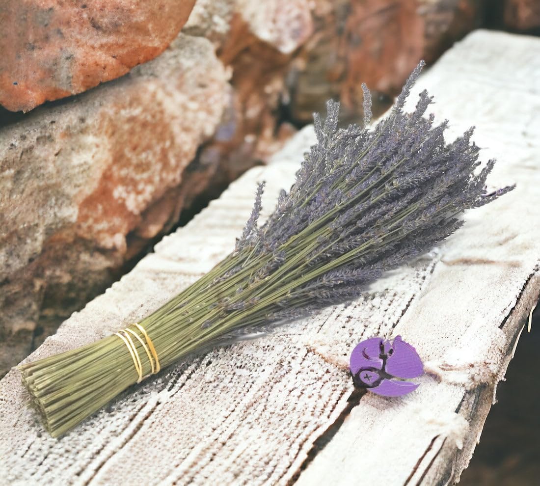 L Dried Lavender Bundles 6-Pack Natural Home Decor