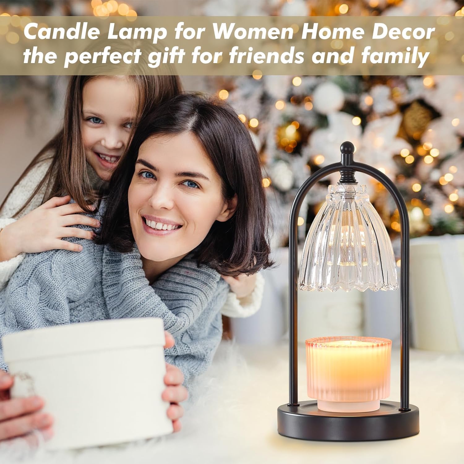 GyroVu Candle Warmer Lamp with Timer and 3-Level Dimming