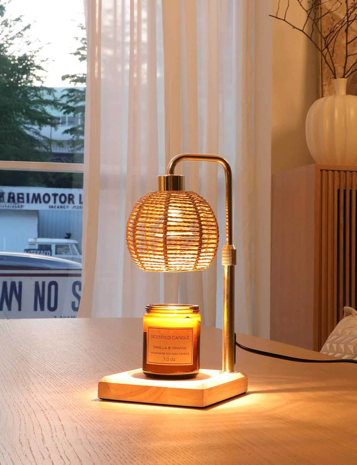 Yohonk Candle Warmer Lamp with Timer and Dimmer