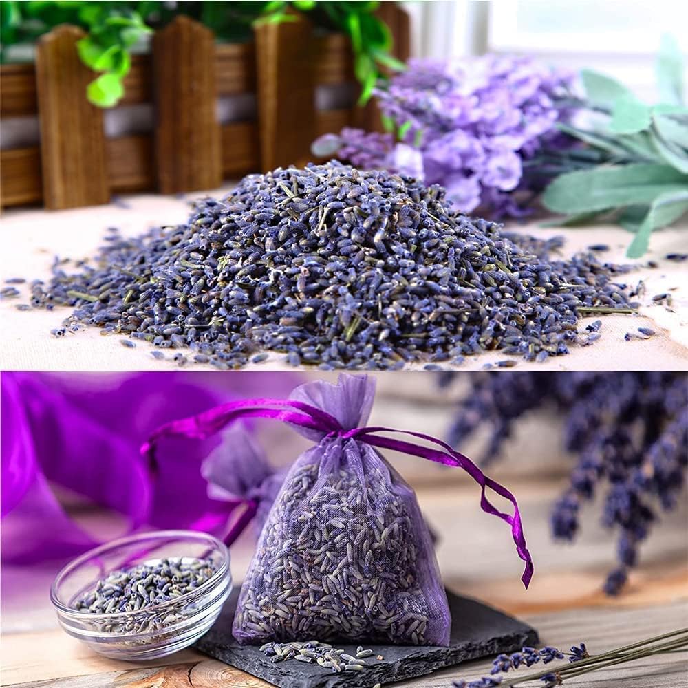 Dried Lavender Flowers 200 Gram 7 Oz for Crafts and Wedding Toss