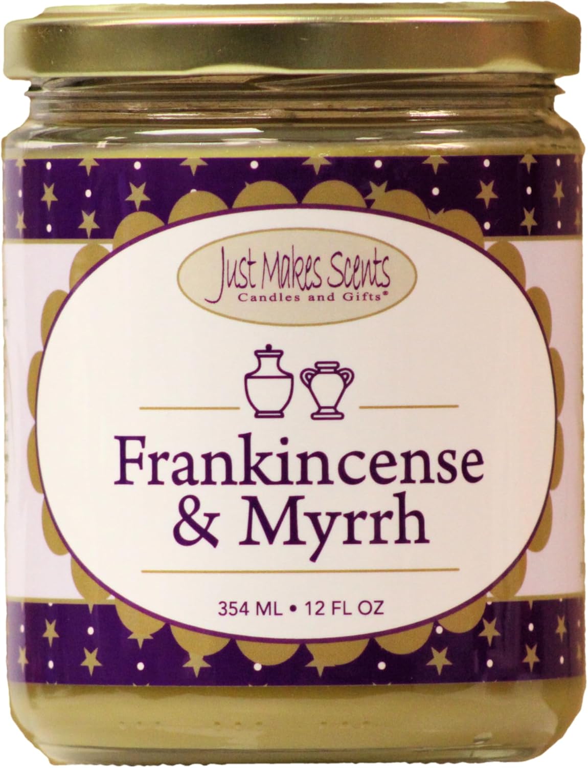 Frankincense Myrrh Soy Candle 12 Oz Jar