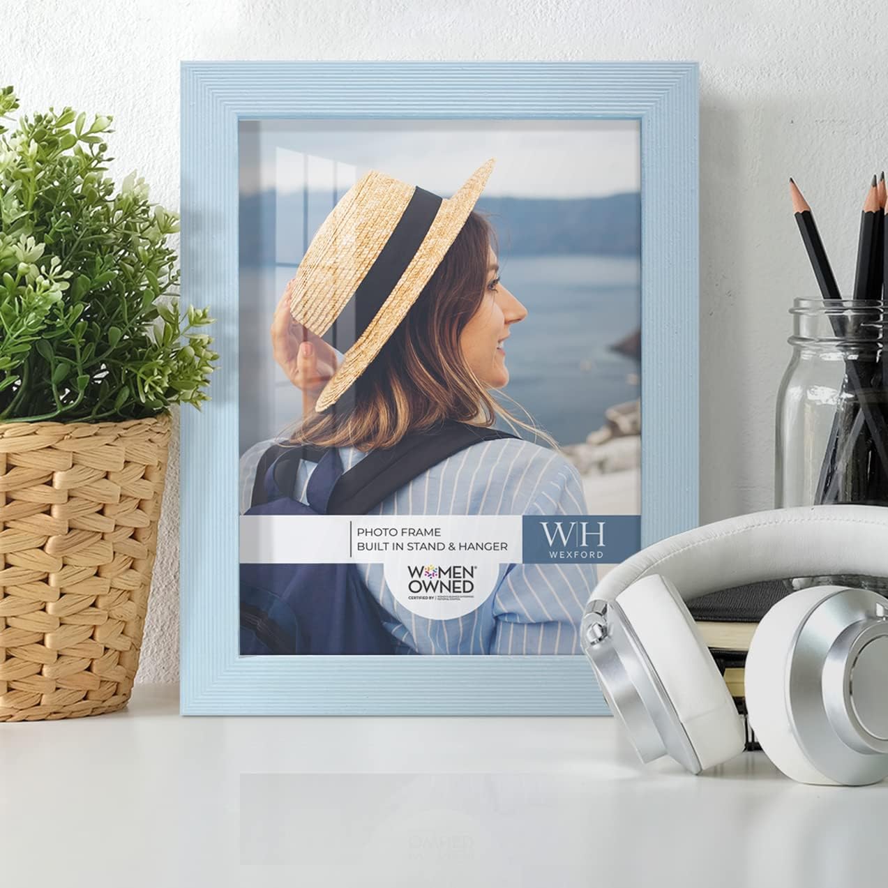 Renditions Gallery 6x8 Inch Picture Frame Modern Style Wood Pattern