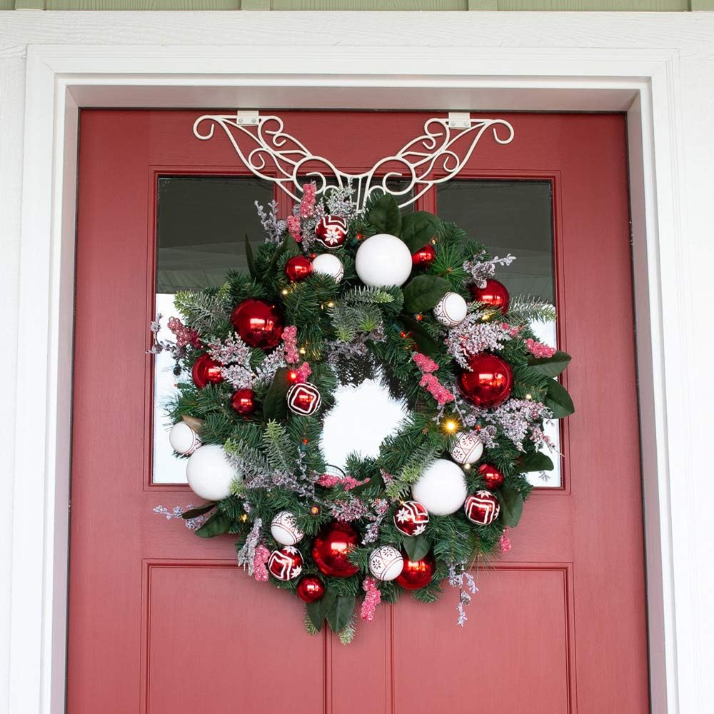 Front Door Wreath Hanger - Antler Design