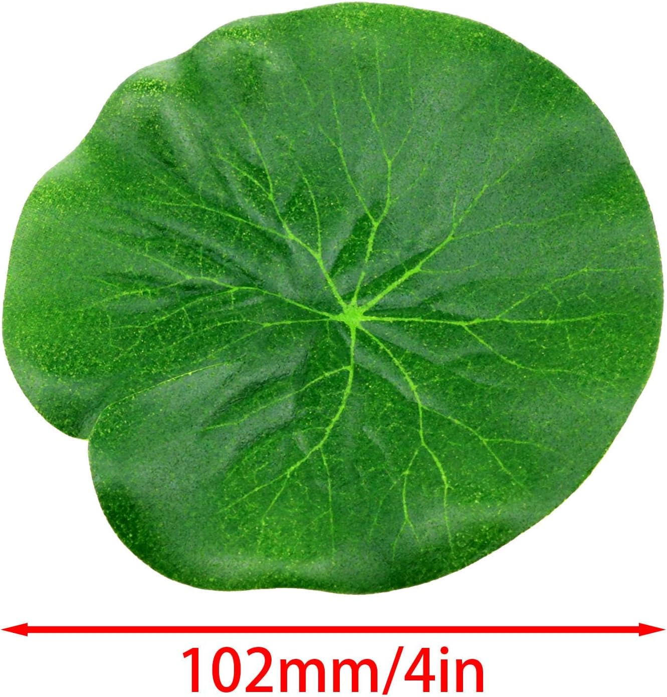 VAKTOK Artificial Pond Flowers 10PCS Decor Foam Water Lilies Lily Pads for Ponds Torus Plant Accessories