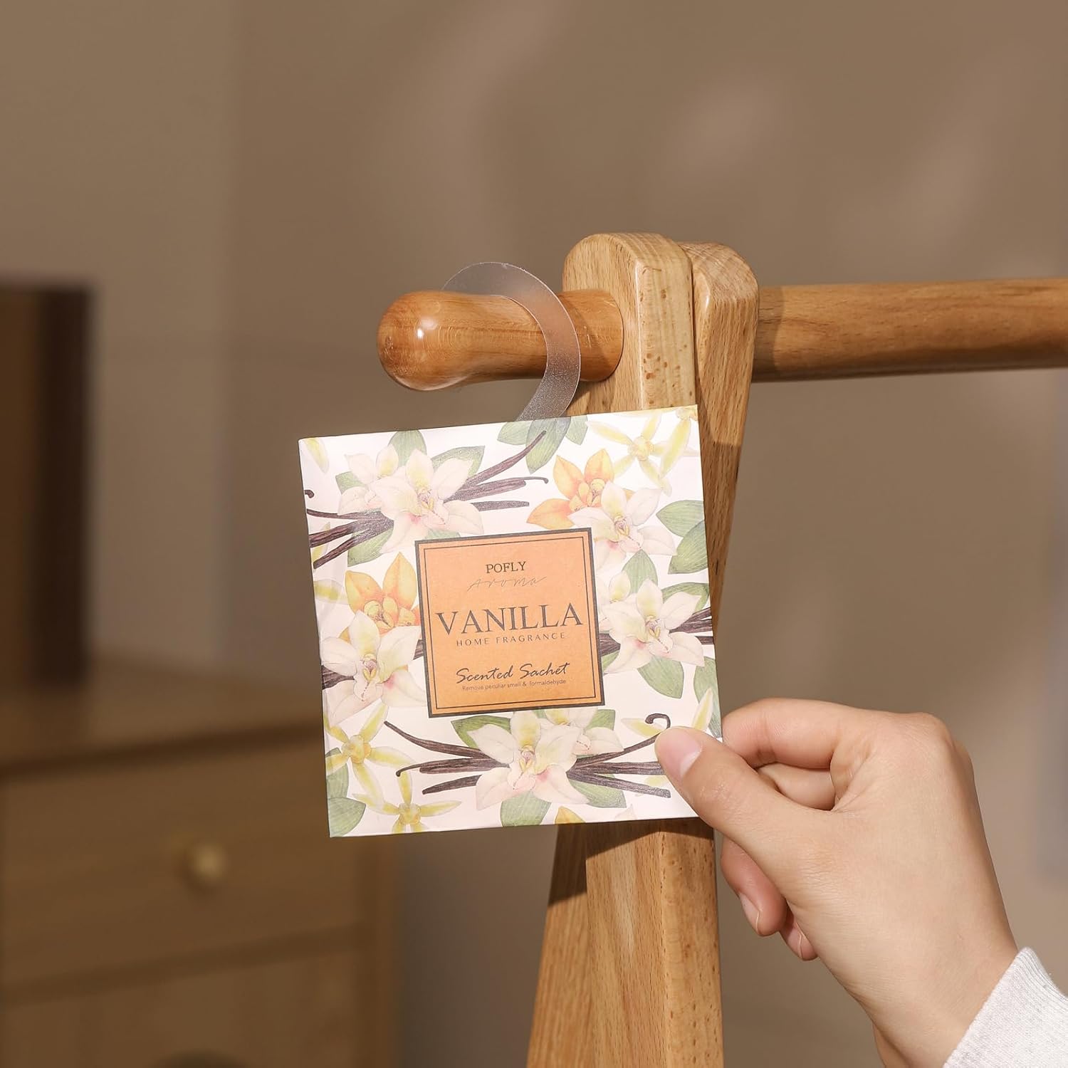 12 Pack Nutmeg Scented Sachets for Home Freshness