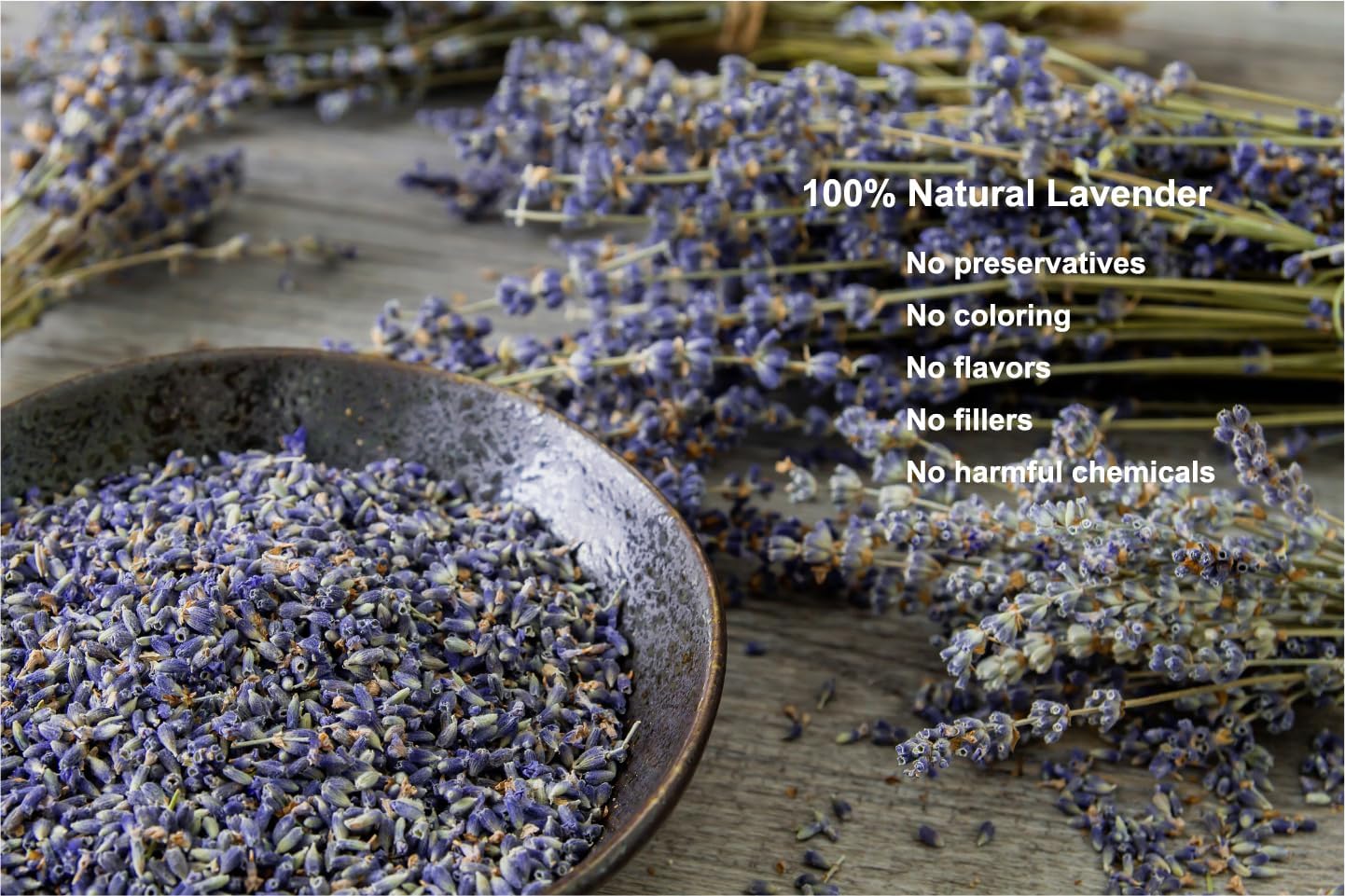 OneDove Lavender Buds Dried Flowers 4 Pounds