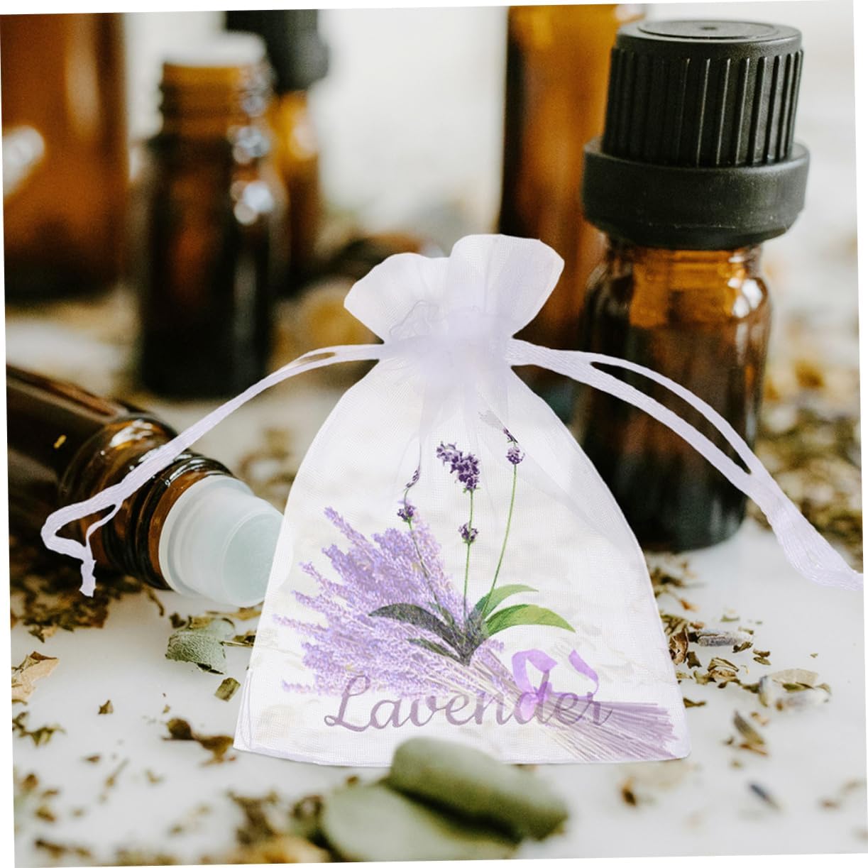 50pcs Empty Sachet Bags for Dried Lavender Storage