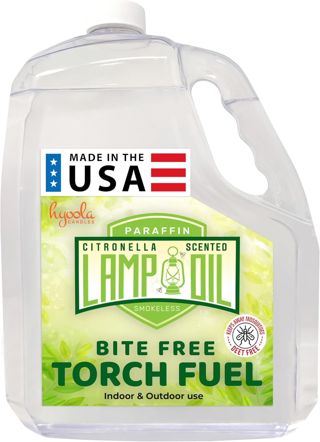Hyoola Citronella Lamp Oil 1 Gallon Smokeless