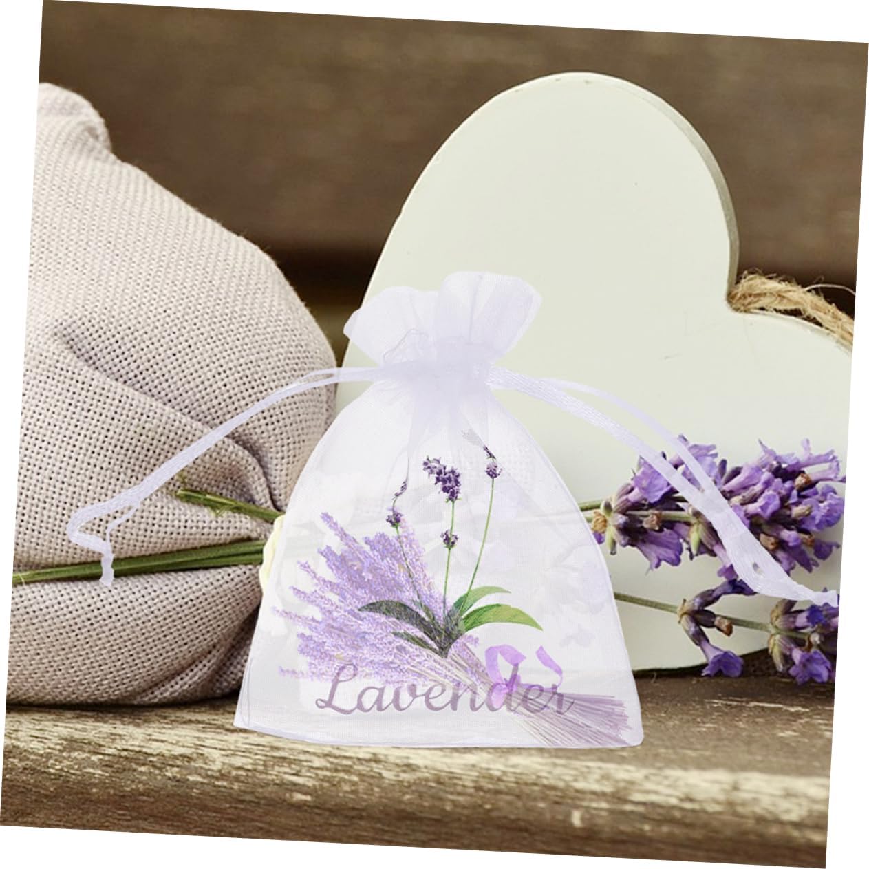50pcs Empty Sachet Bags for Lavender and Rose Petals