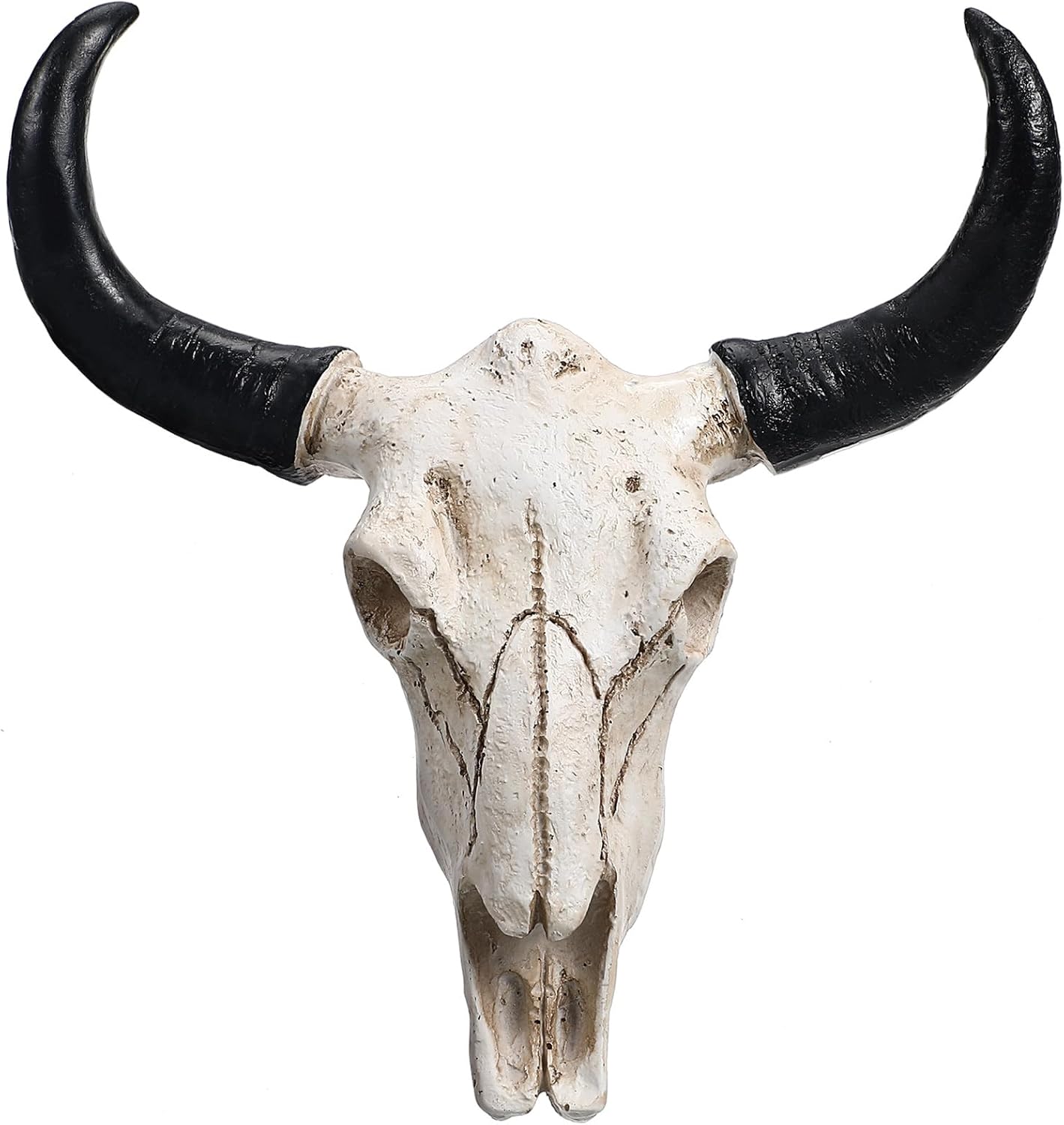 VOSAREA Cow Skull Wall Art Decor Sculpture