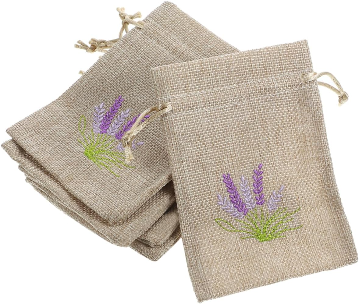 SOESFOUFU 5Pcs Lavender Sachet Bags for Fragrance Storage
