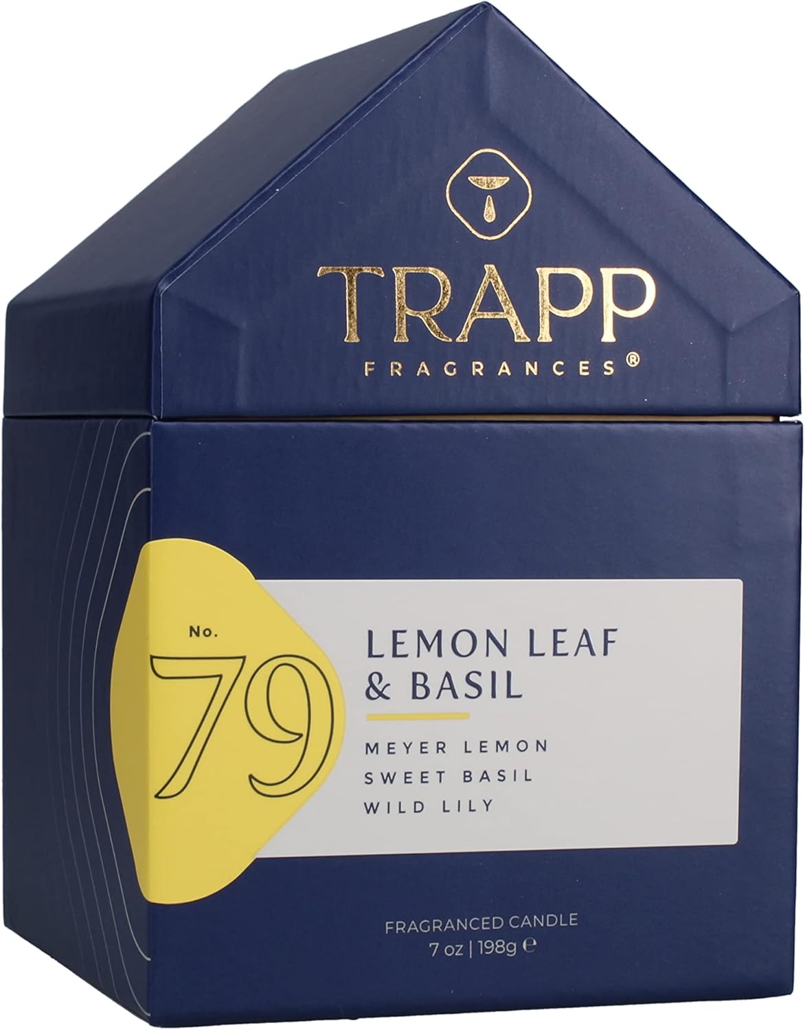 Trapp No 79 Lemon Leaf Basil 7 oz Jar Candle