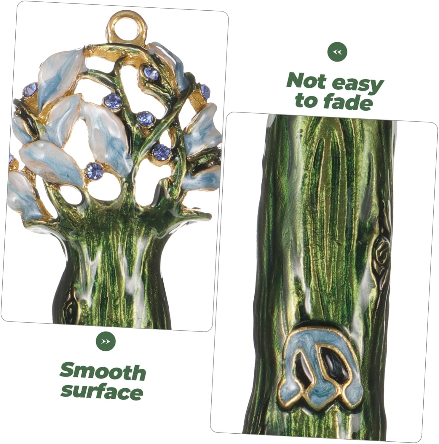 Retro Style Mezuzah Door Post Decor Metal