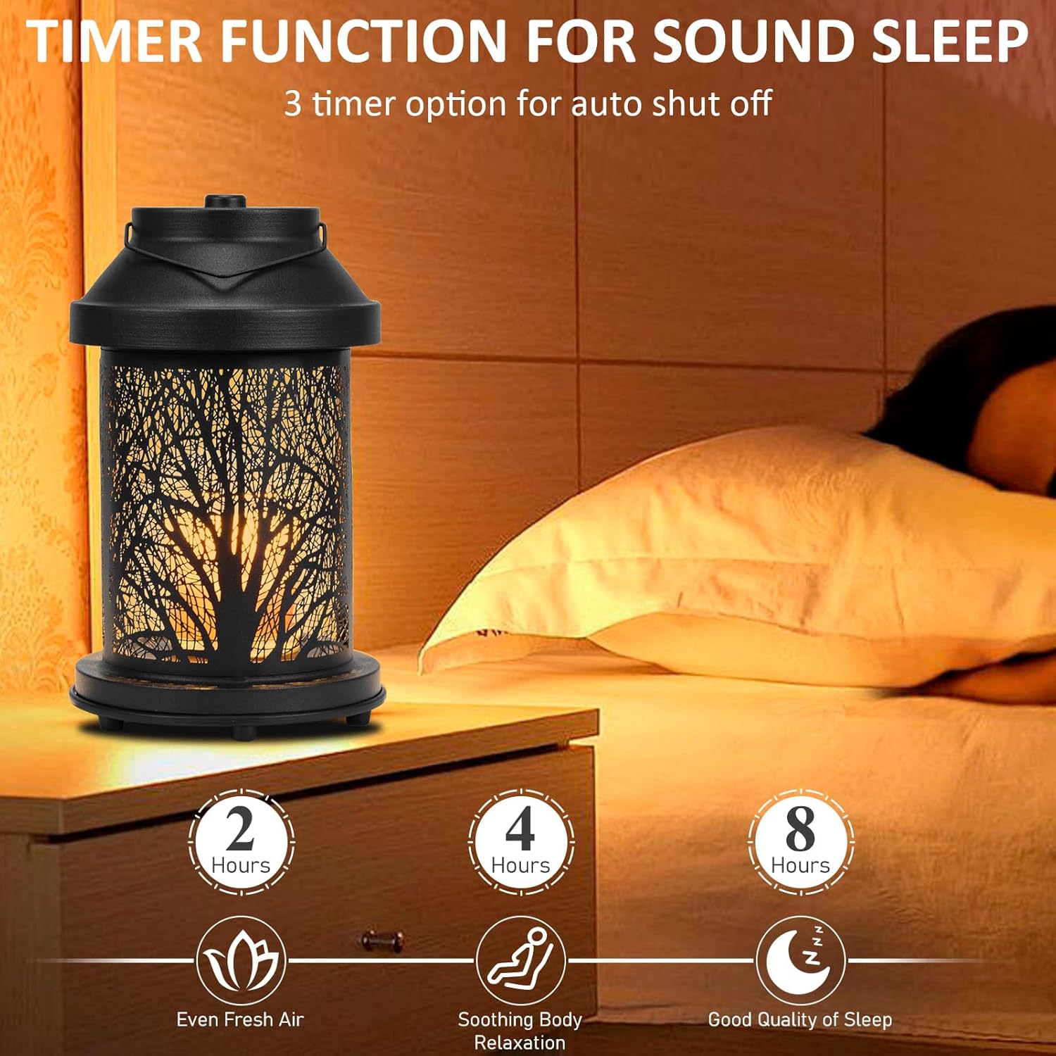 Dialans Candle Warmer Lamp with Timer and Dimming