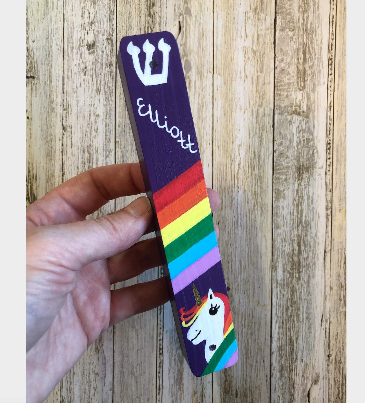 Lea Joelle Handmade Unicorn Mezuzahs
