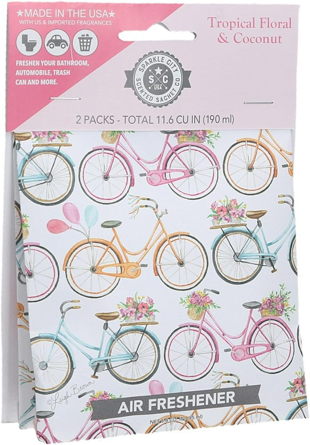 SC Scented Sachet 2 Pack for Bikes