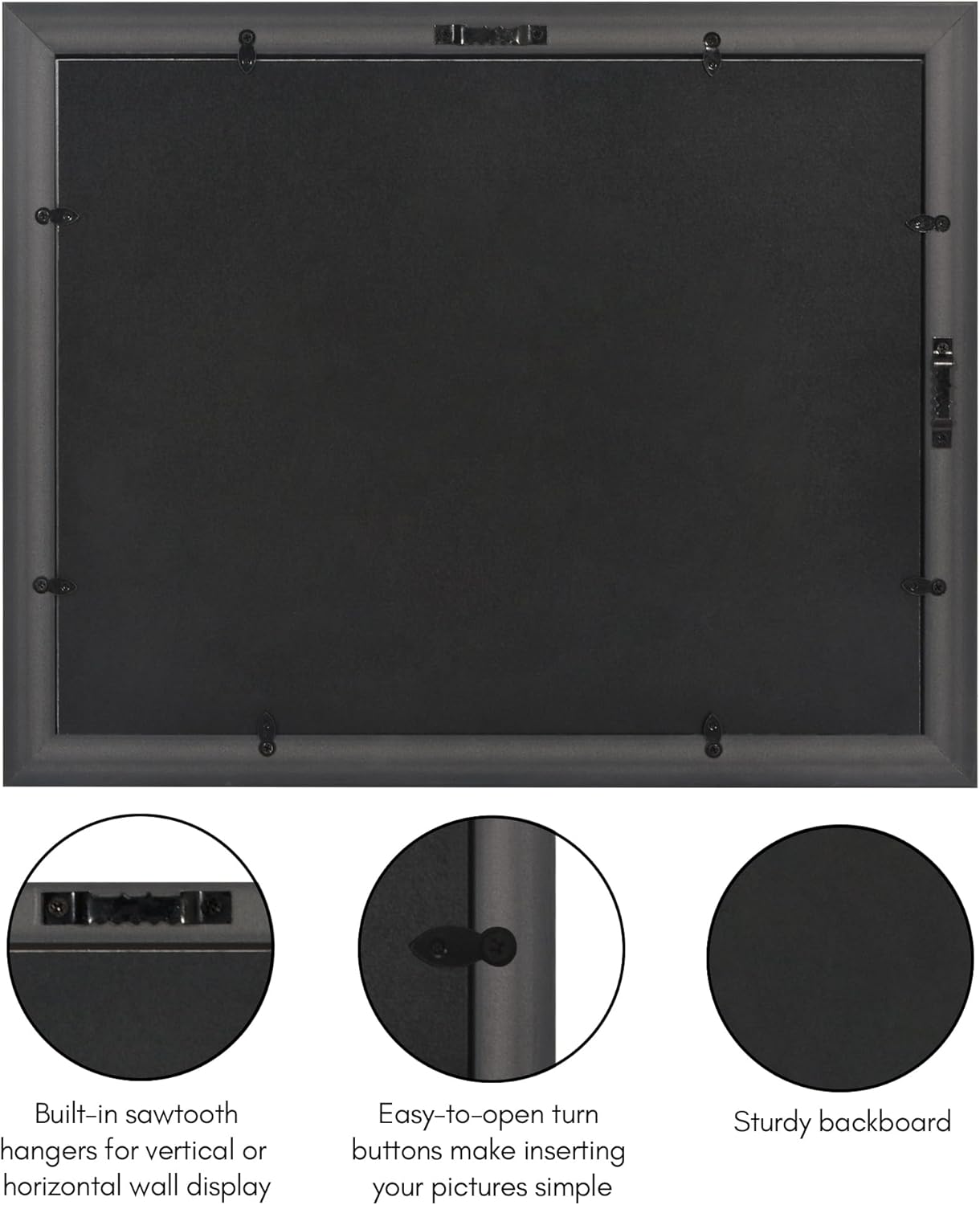 Americanflat Ornate Diploma Frame in Black