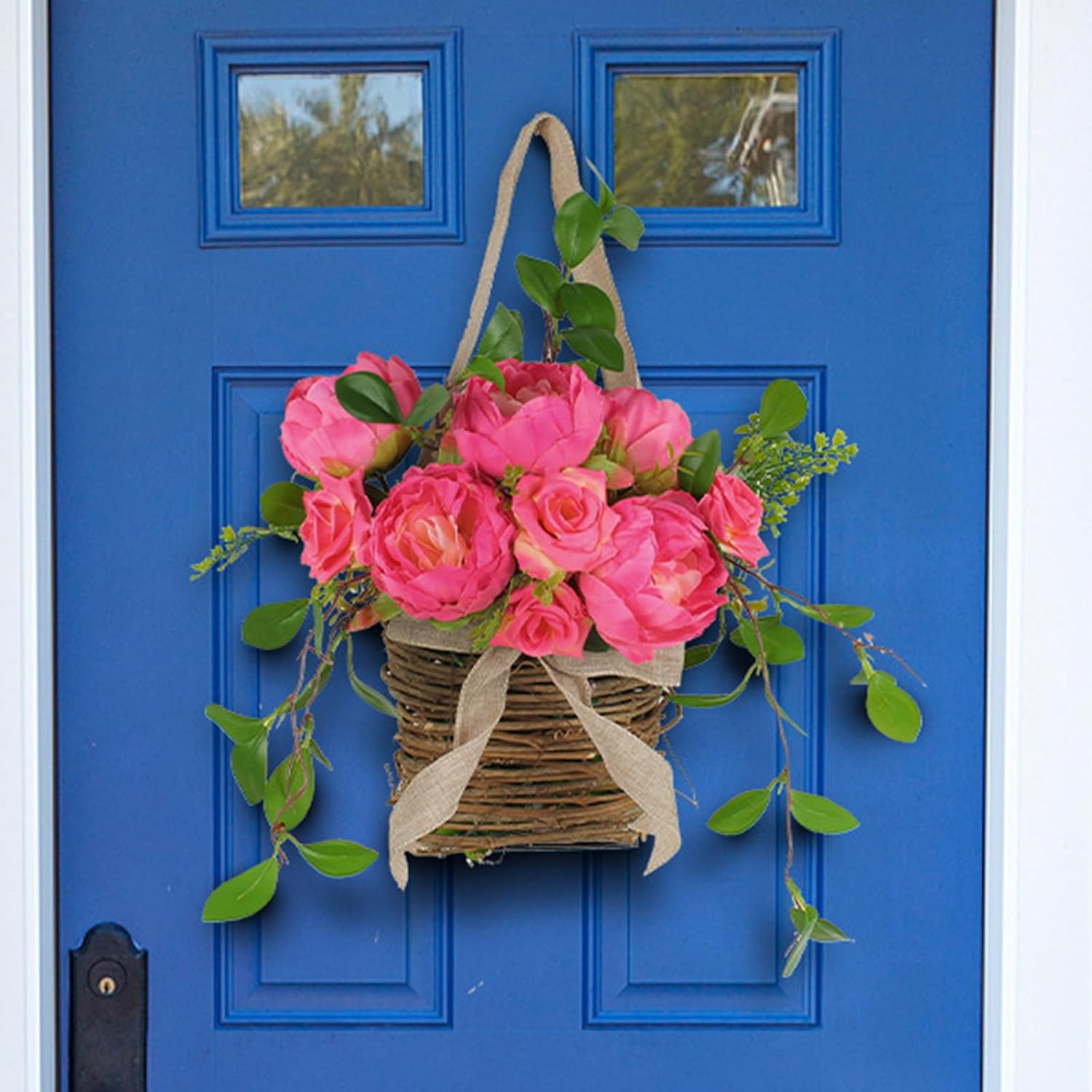 Artificial Rose Flowers Wreath for Doors and Windows