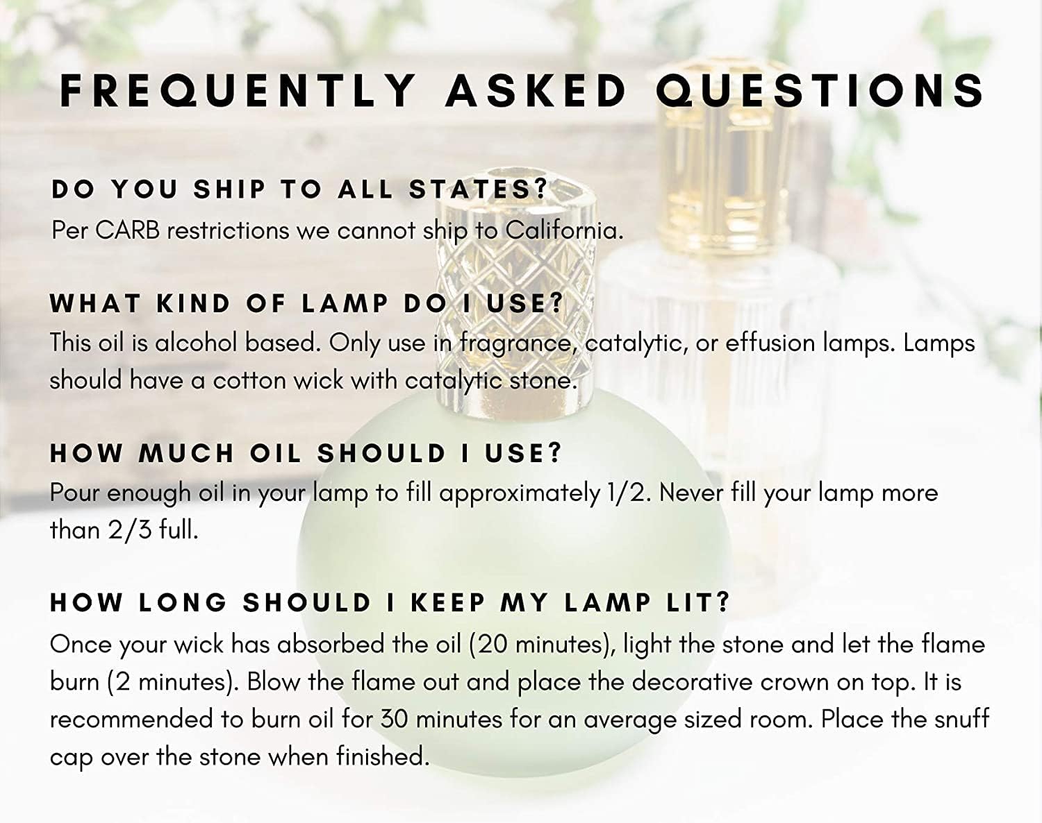 Sophias Lavender Scented Lamp Oil Refill 16 Fluid Ounces