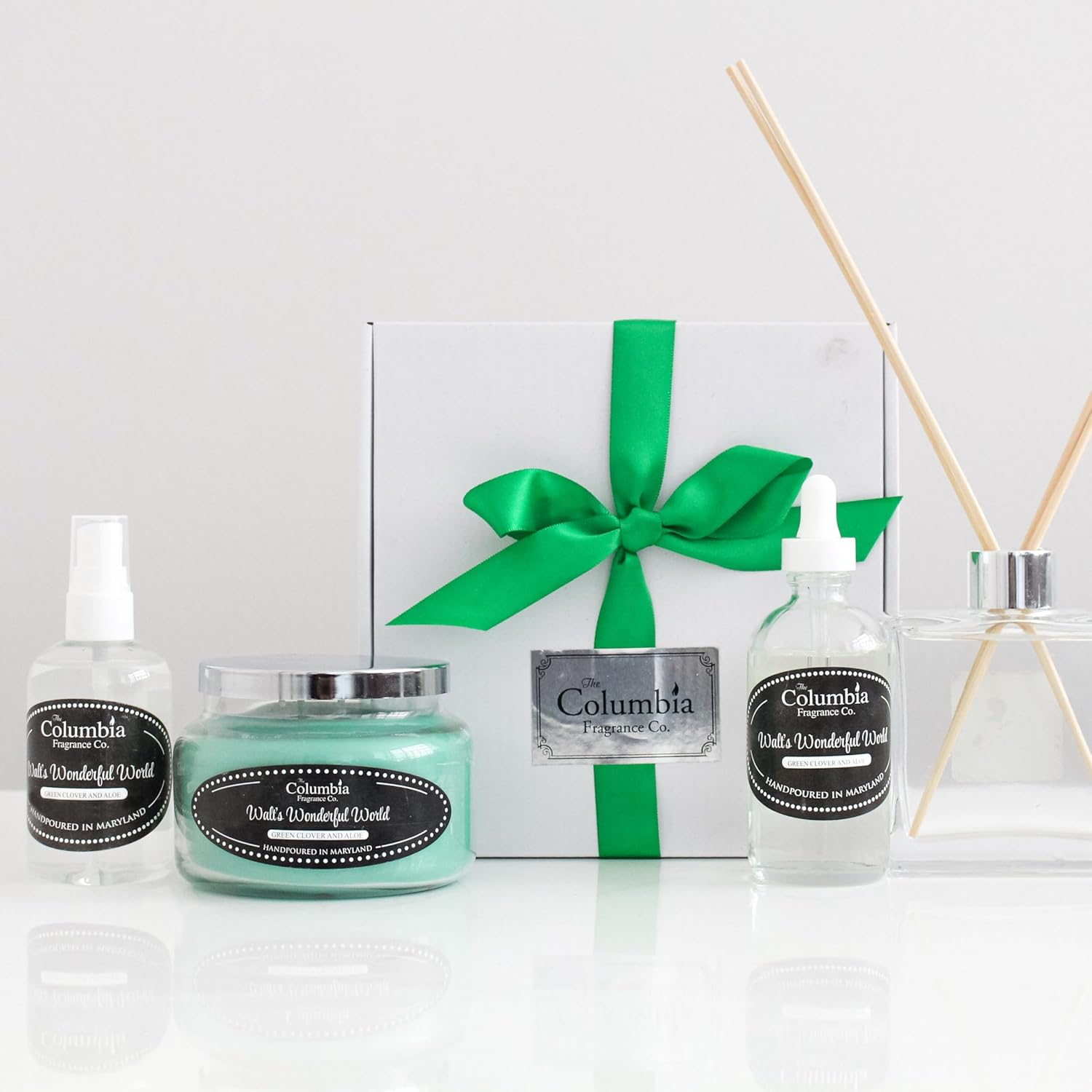 Walts Wonderful World Fragrance Gift Set Green Clover Aloe Scent