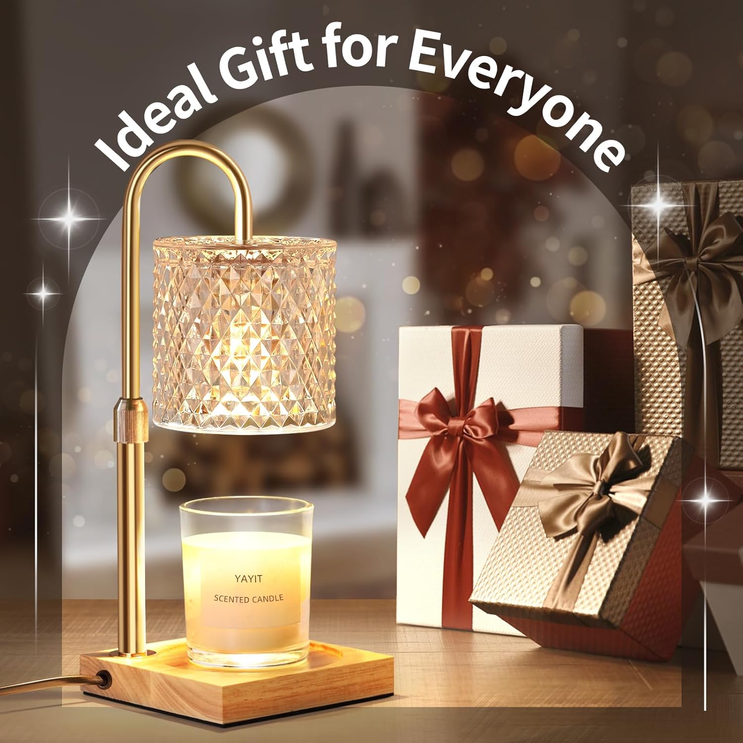 YAYIT Candle Warmer Lamp with Timer and Dimmer