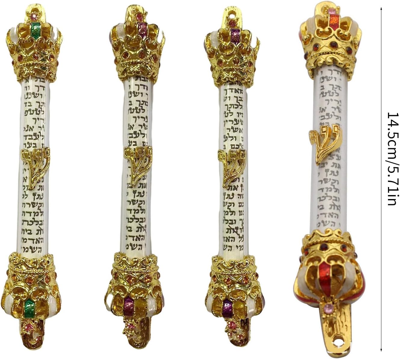 1PC Religious Holy Scroll Retro Decor Mezuzah Hanger