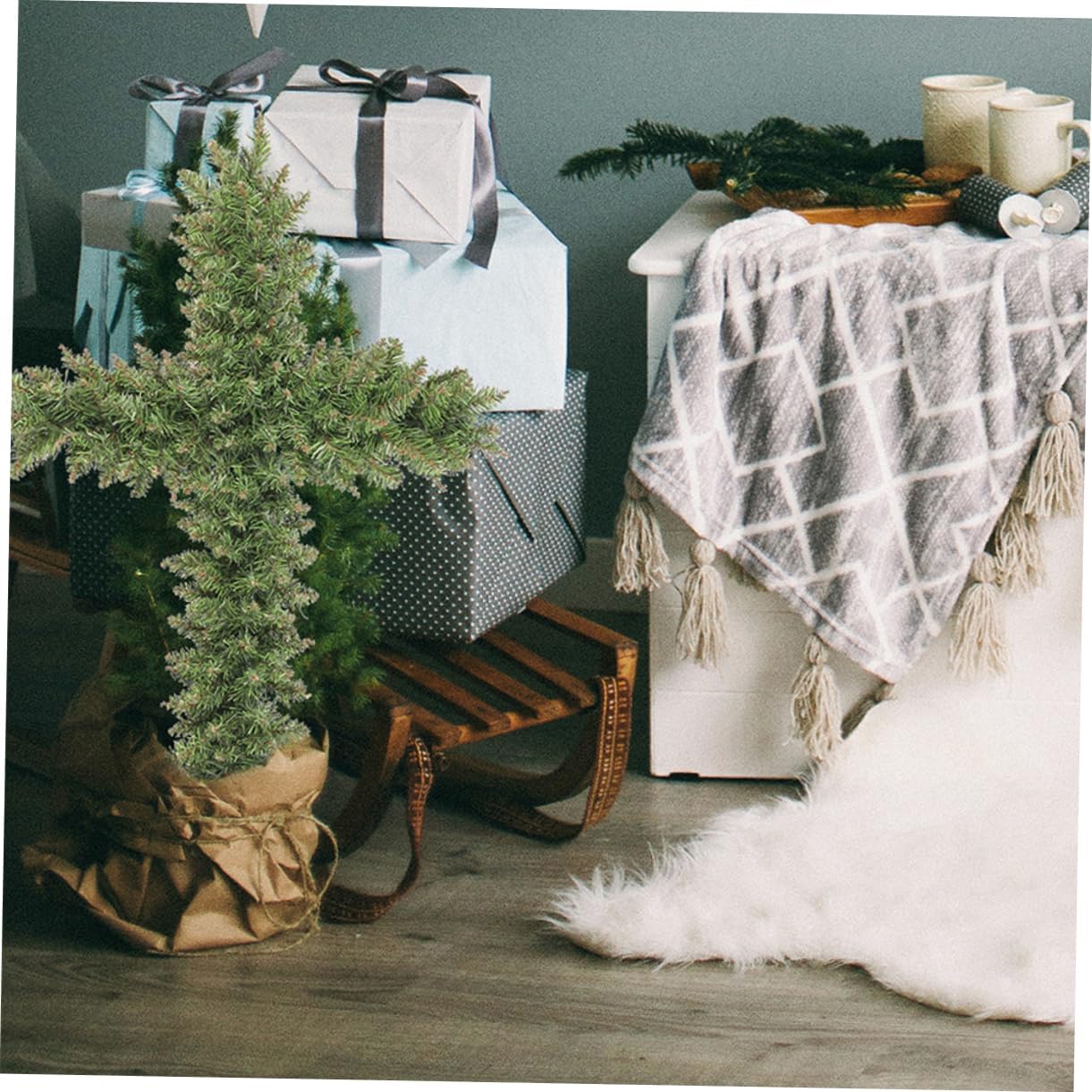 VICASKY 6pcs Wreath Frame for DIY Decor and Garland Projects