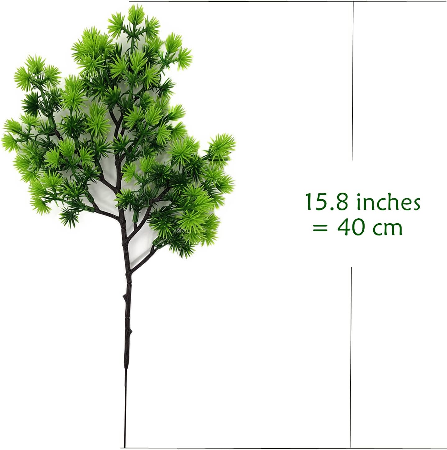 CATTREE Artificial Pine Branches with Leaves 4Packs for Decor