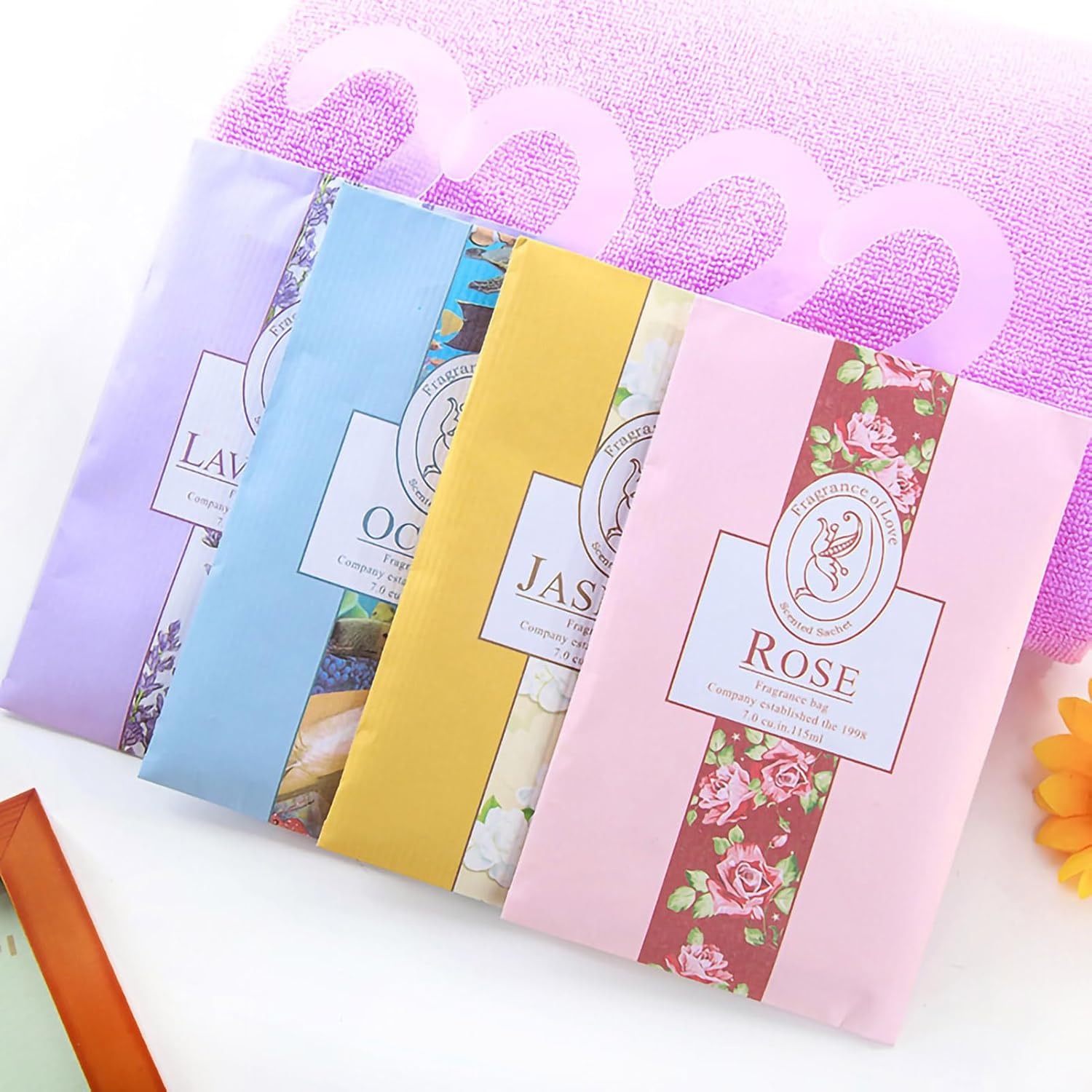 Enforose Lily Car Hanging Aromatherapy Sachet