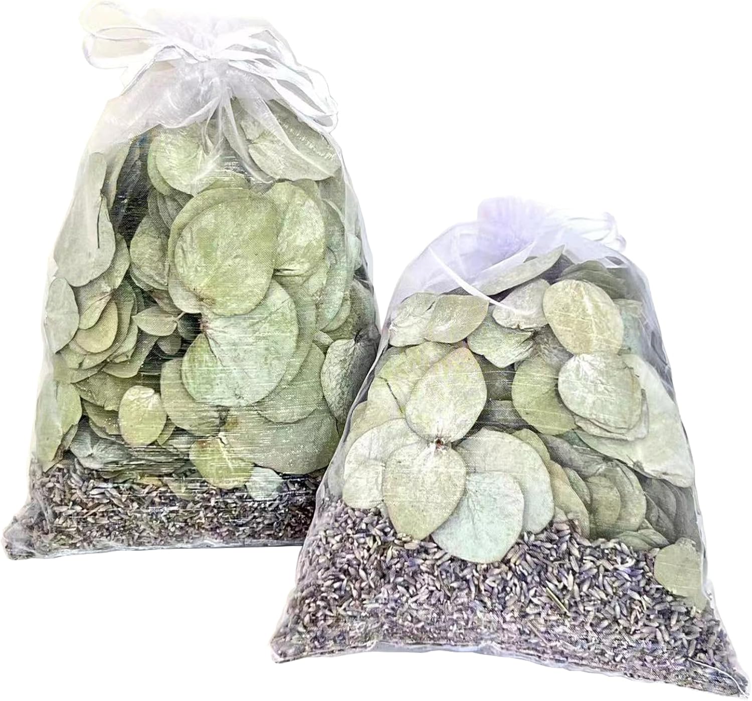 Eucalyptus Lavender Dried Plants 2 Pack Bath Pouches