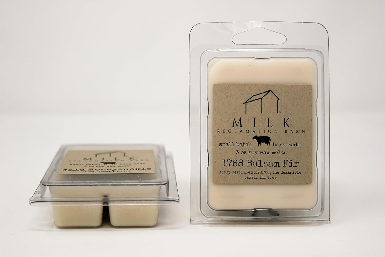 1768 Balsam Fir Scented Wax Melts 3 Oz Candle Set