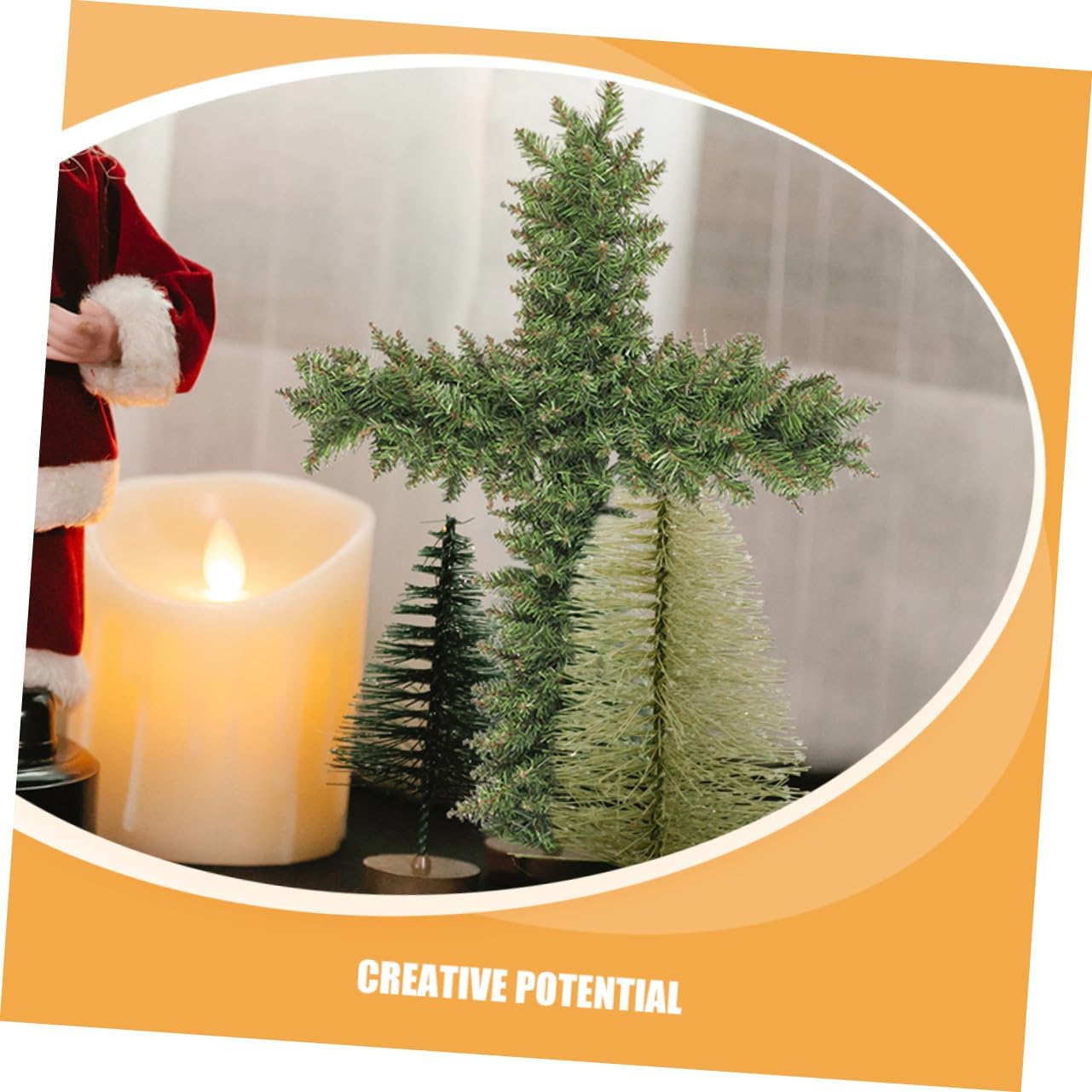 VICASKY 6pcs Wreath Frame for DIY Decor and Garland Projects