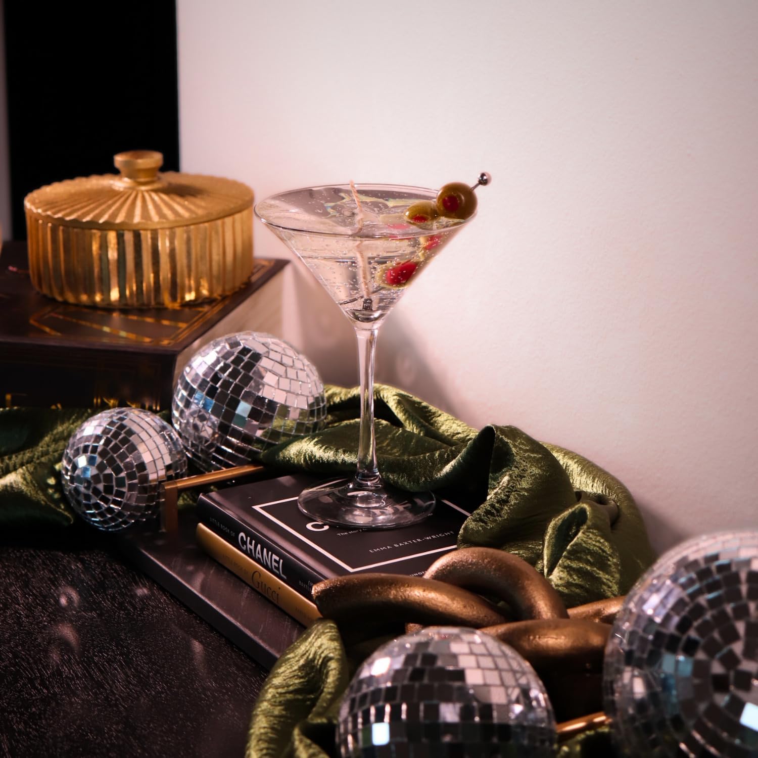 Dirty Martini Cocktail Candle 40 Hour Burn