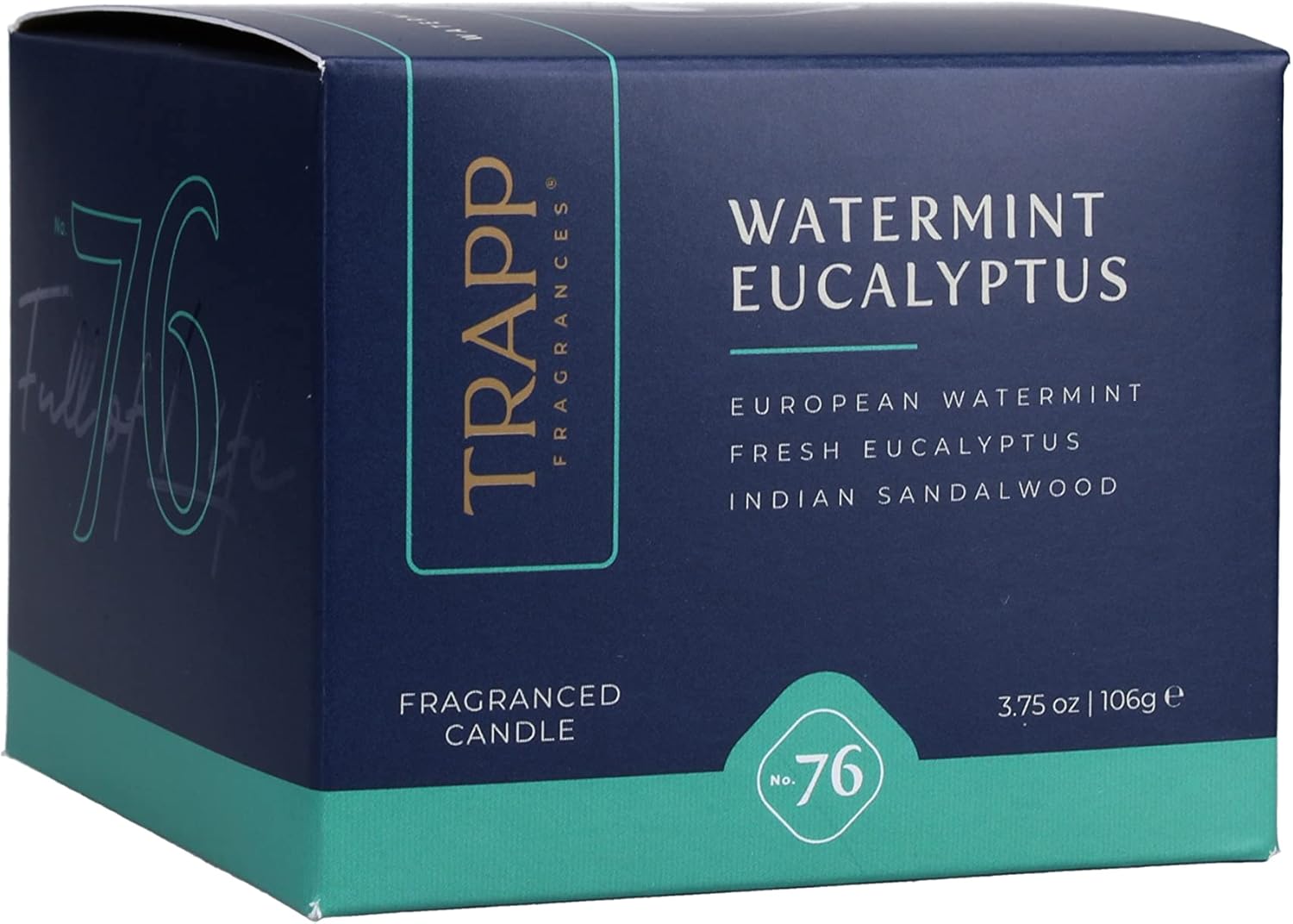 Trapp No 76 Watermint Eucalyptus Candle