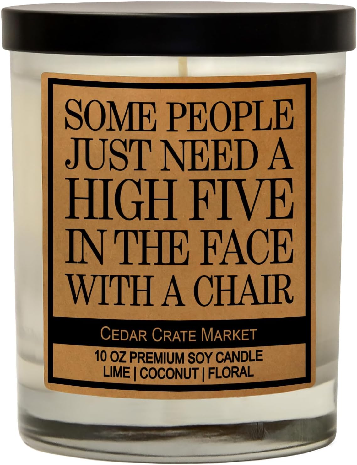 CEDAR CRATE MARKET Best Friend Gifts Scented Candle for Her Him Boss Work Bestie