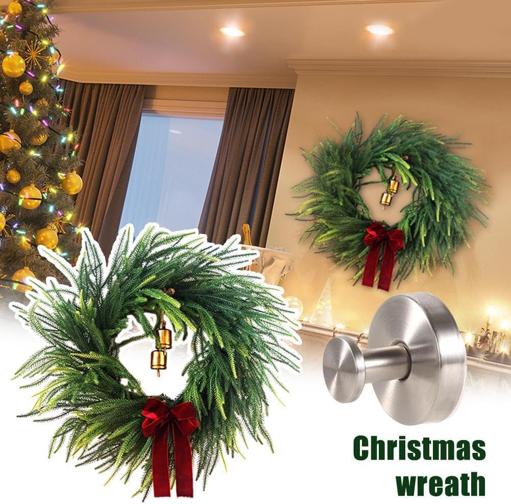Suction Cup Wreath Hanger 15 Lbs Waterproof Rustproof