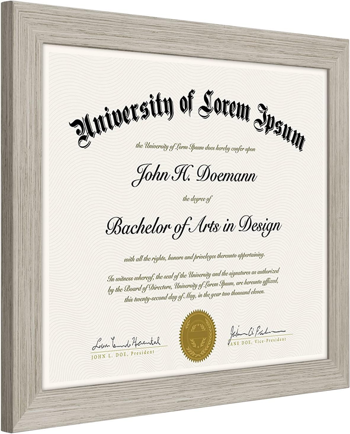 Americanflat 85x11 Diploma Frame Set of 2