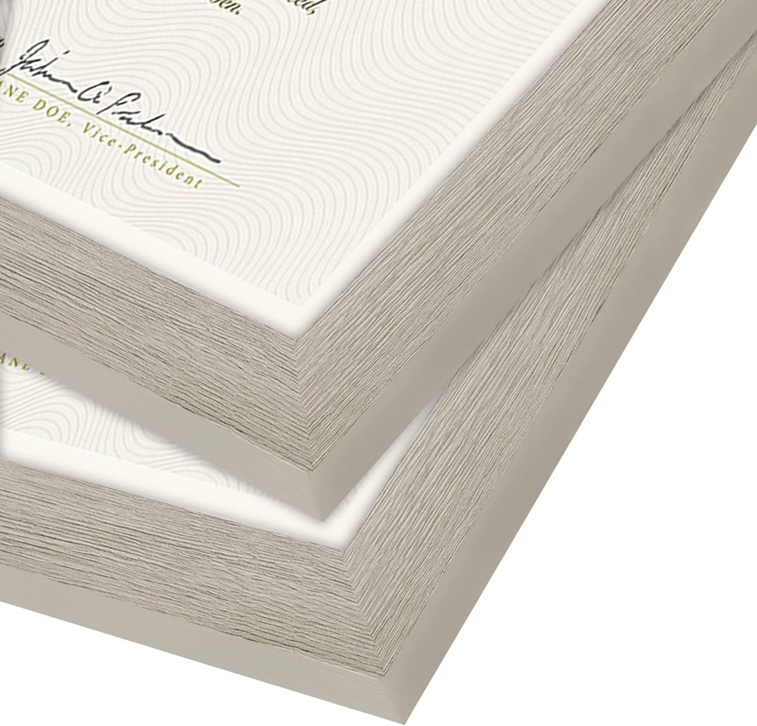 Americanflat 85x11 Diploma Frame Set of 2