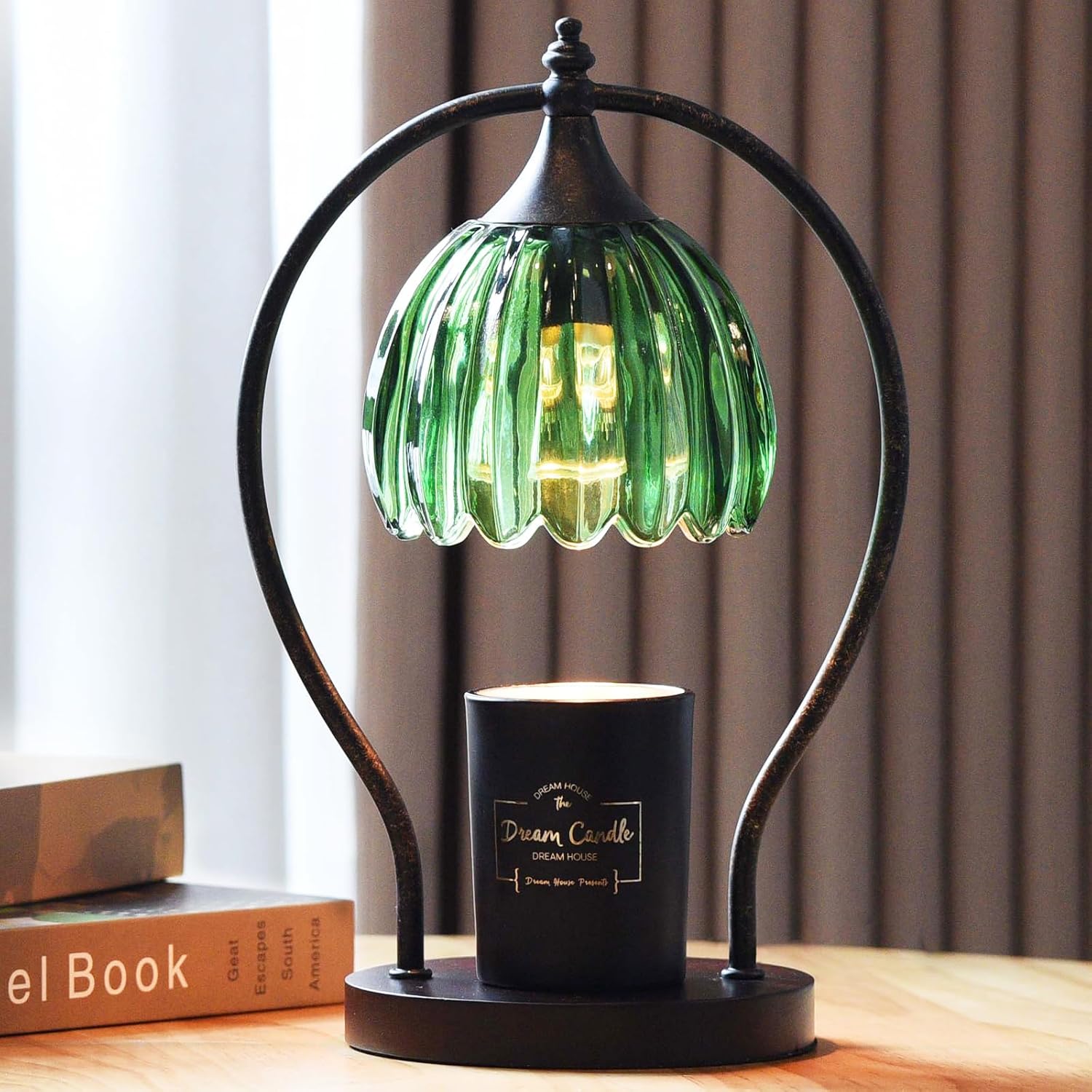 Timer Candle Warmer Lamp with 2 Bulbs