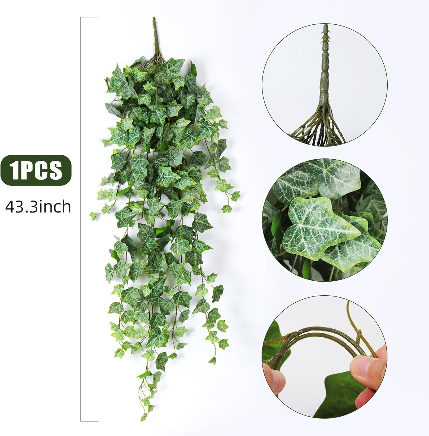 RECUTMS 394 In Fake Ivy Vine Hanging Garland Greenery Decor