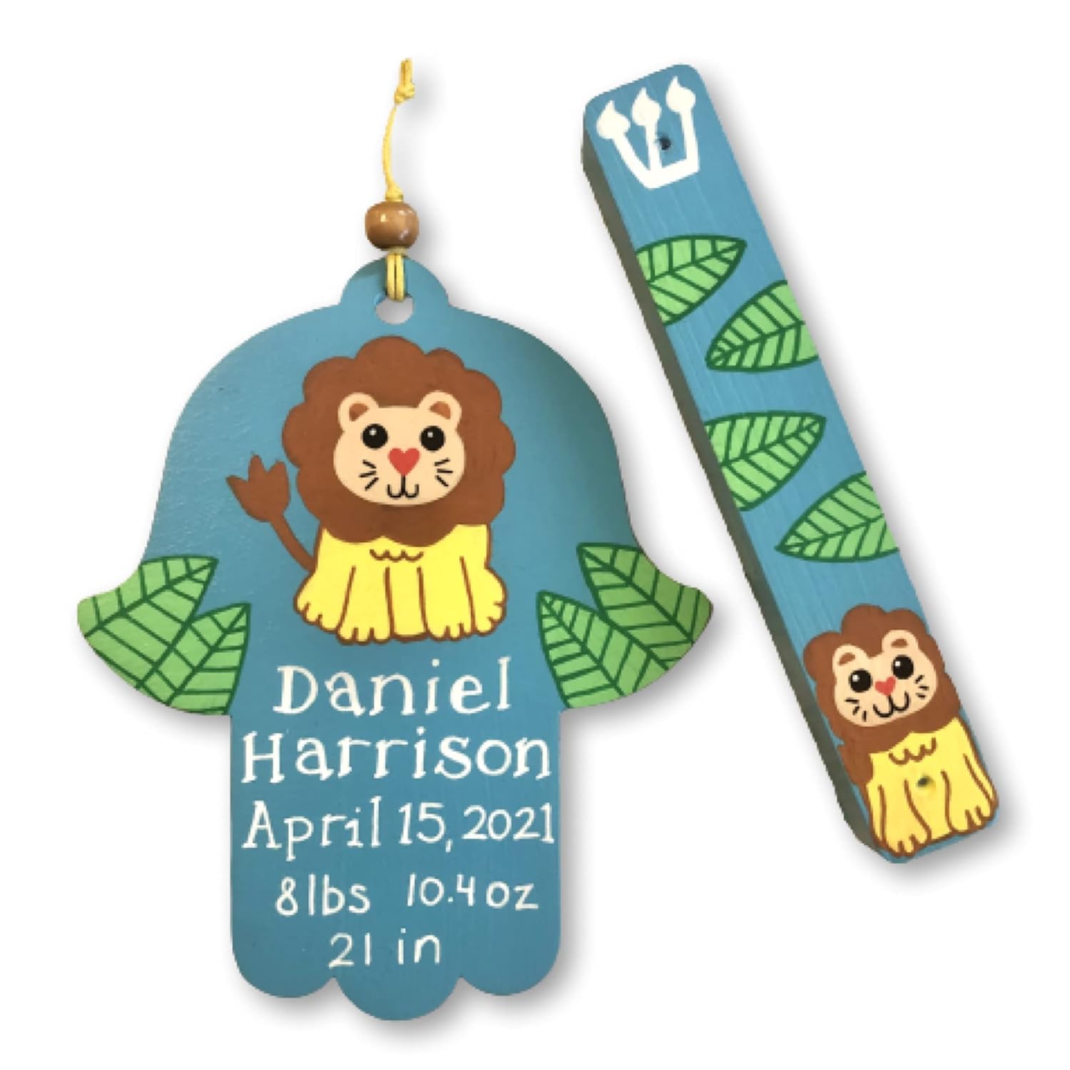 Lea Joelle Handmade Hamsa and Mezuzah Gift