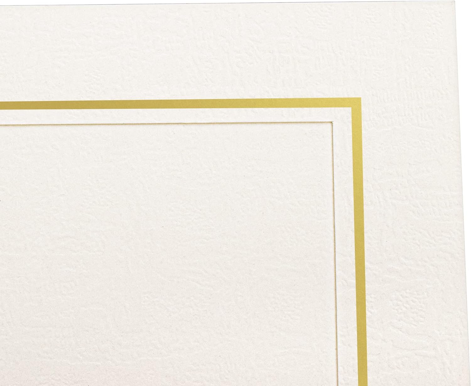 Golden State Art 25 Pack 5x7 Photo Frame Cards with Easel