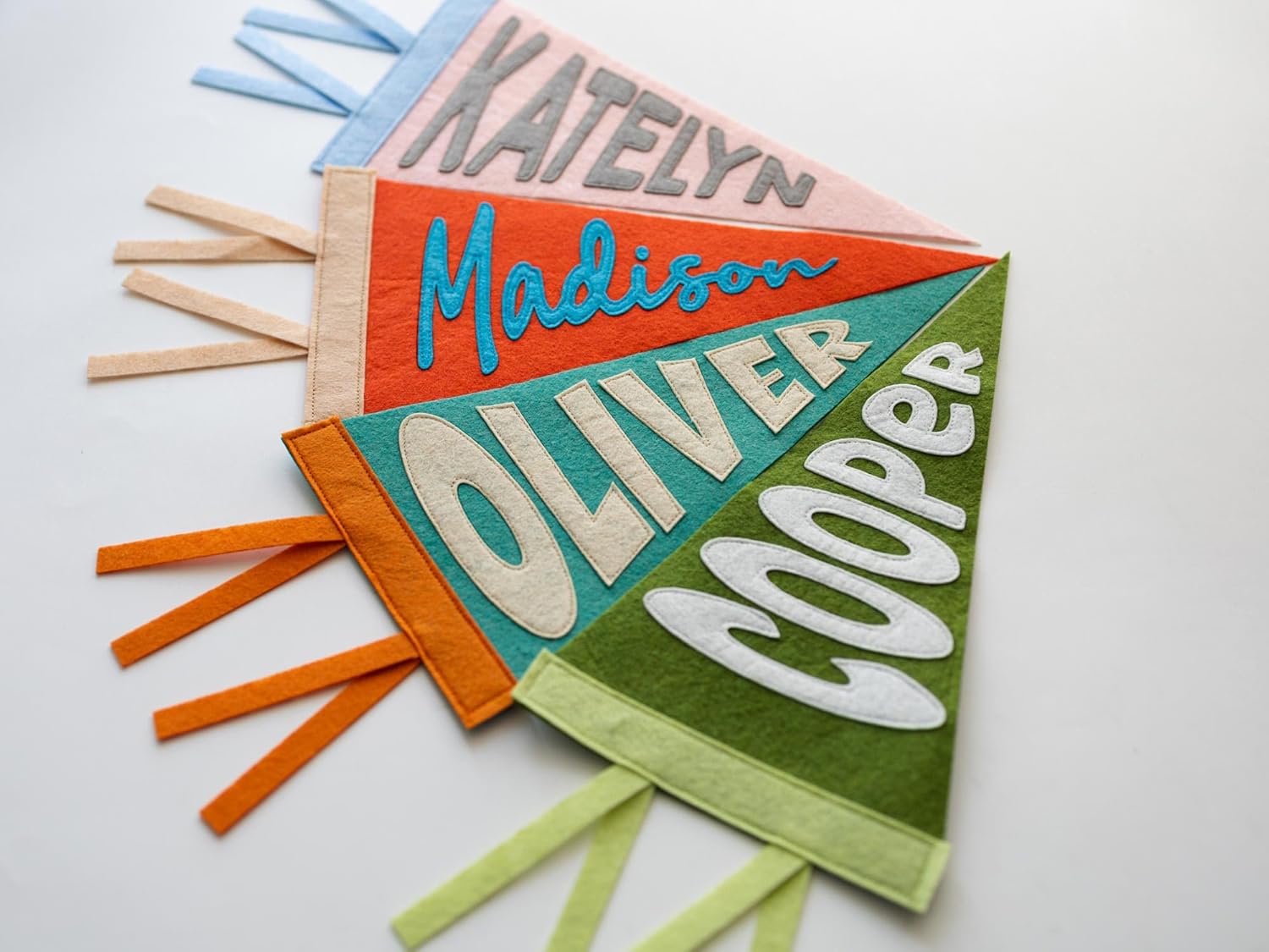 Personalized Name Pennant for Nursery Decor