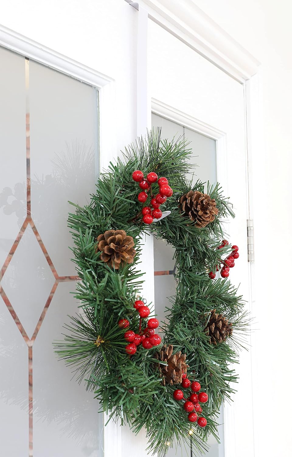 Christmas Concepts 28cm Metal Wreath Hanger Ultra Slim 1